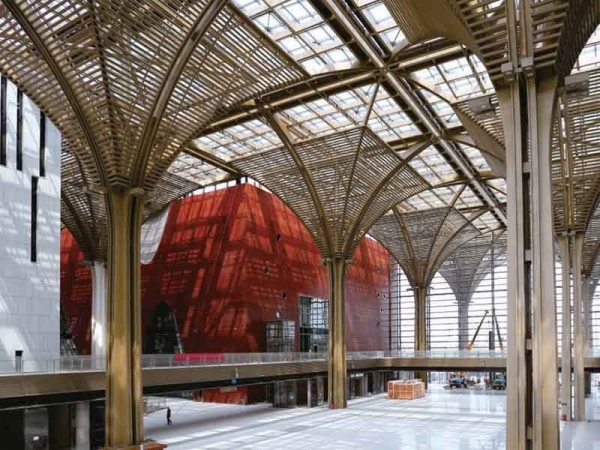 Tianjin binhai cultural center